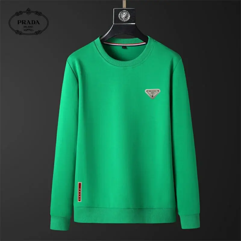 prada sweatshirt manches longues pour homme s_12404ab